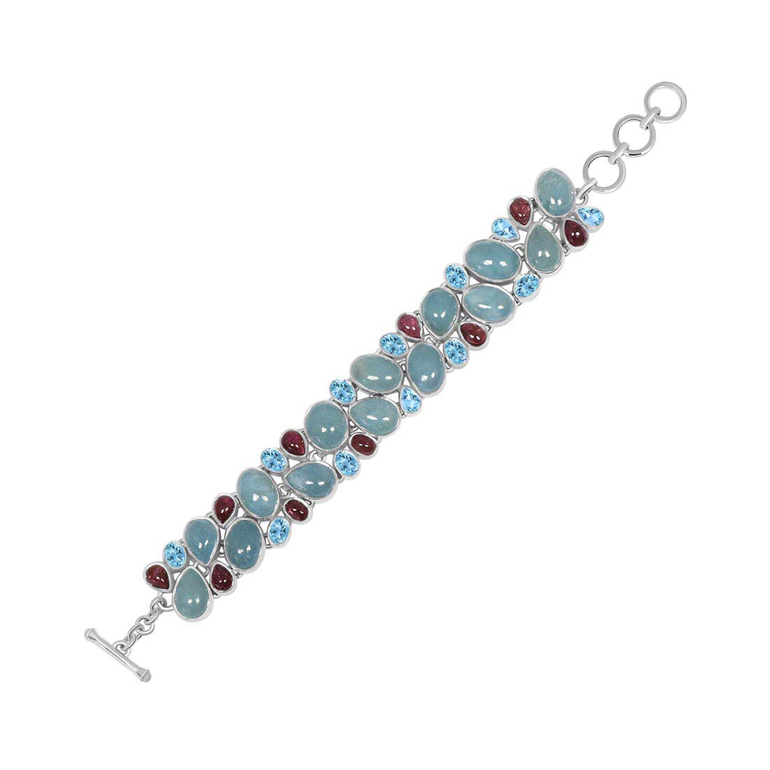 Aquamarine Bracelet-(AQM-B-1.)