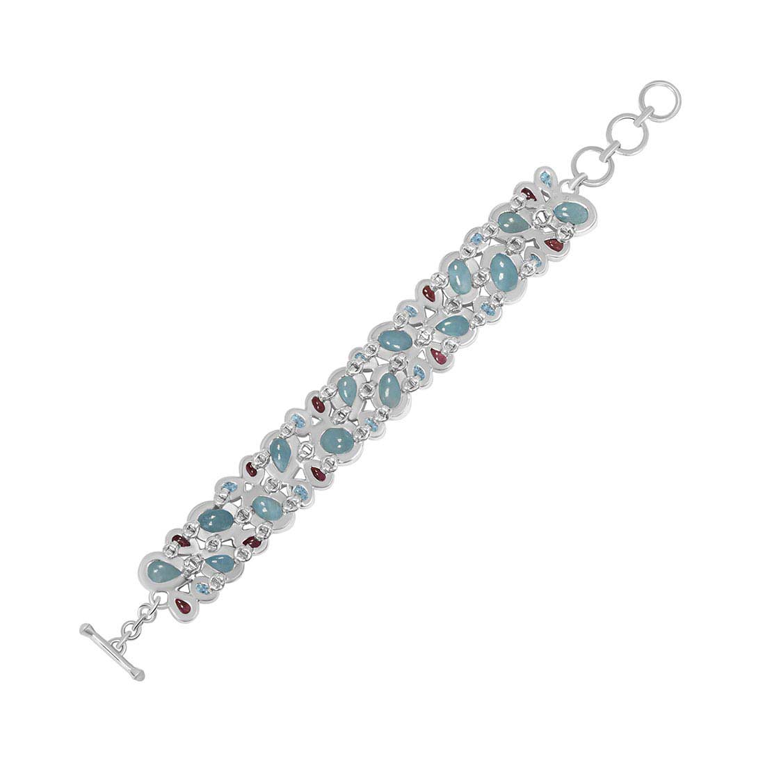 Aquamarine Bracelet-(AQM-B-1.)