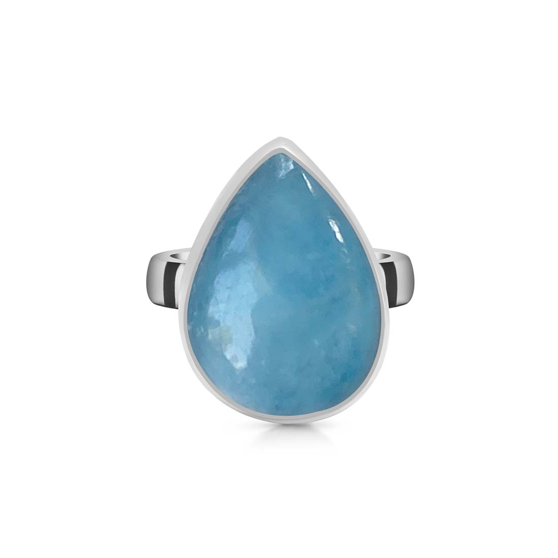 Aquamarine Adjustable Ring-(AQM-R-1)