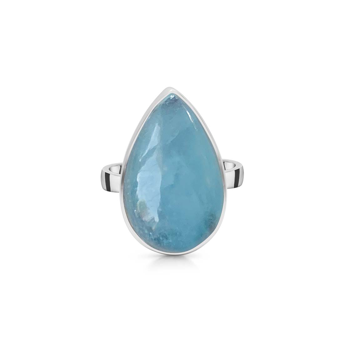 Aquamarine Adjustable Ring-(AQM-R-17)