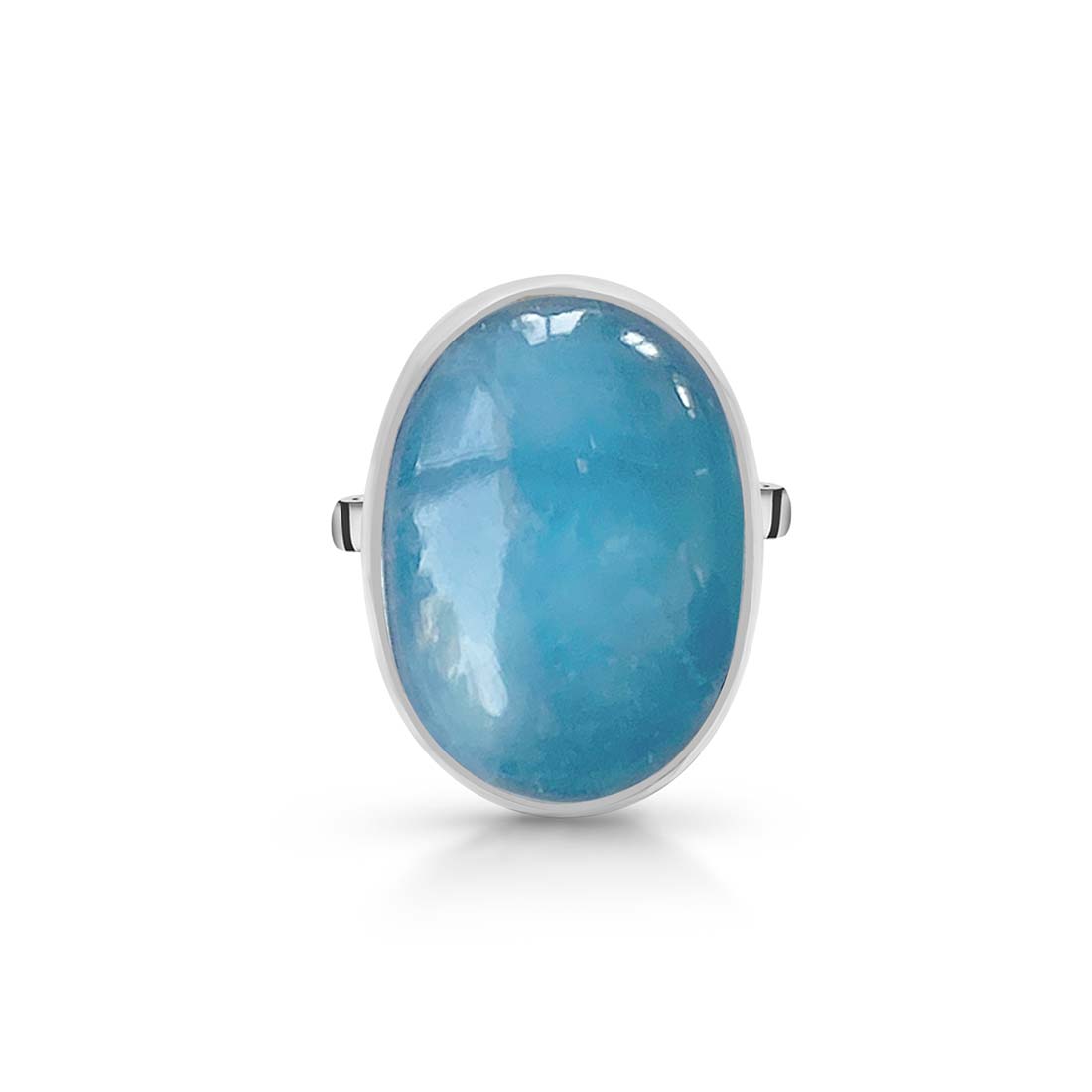 Aquamarine Adjustable Ring-(AQM-R-24)