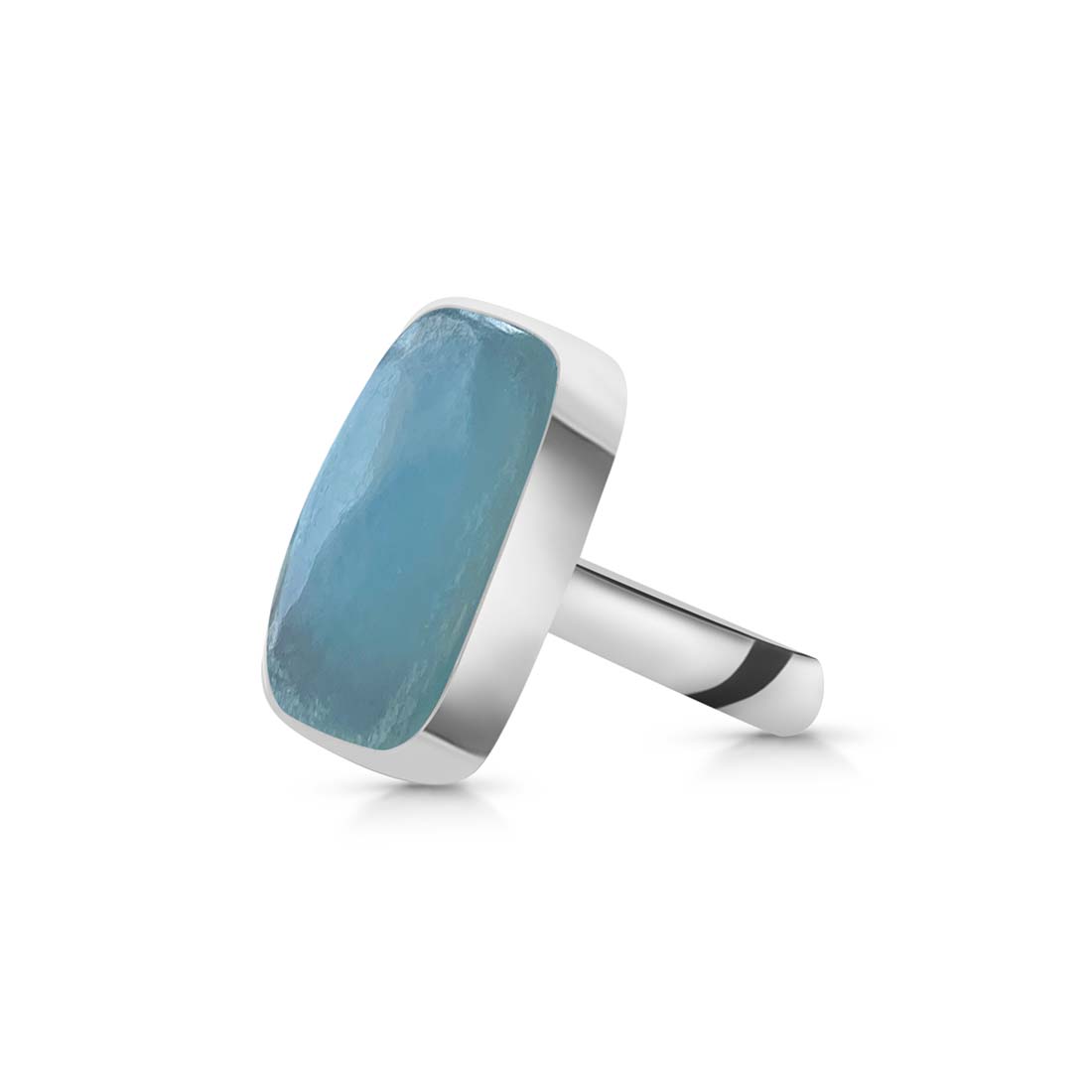 Aquamarine Adjustable Ring-(AQM-R-3)