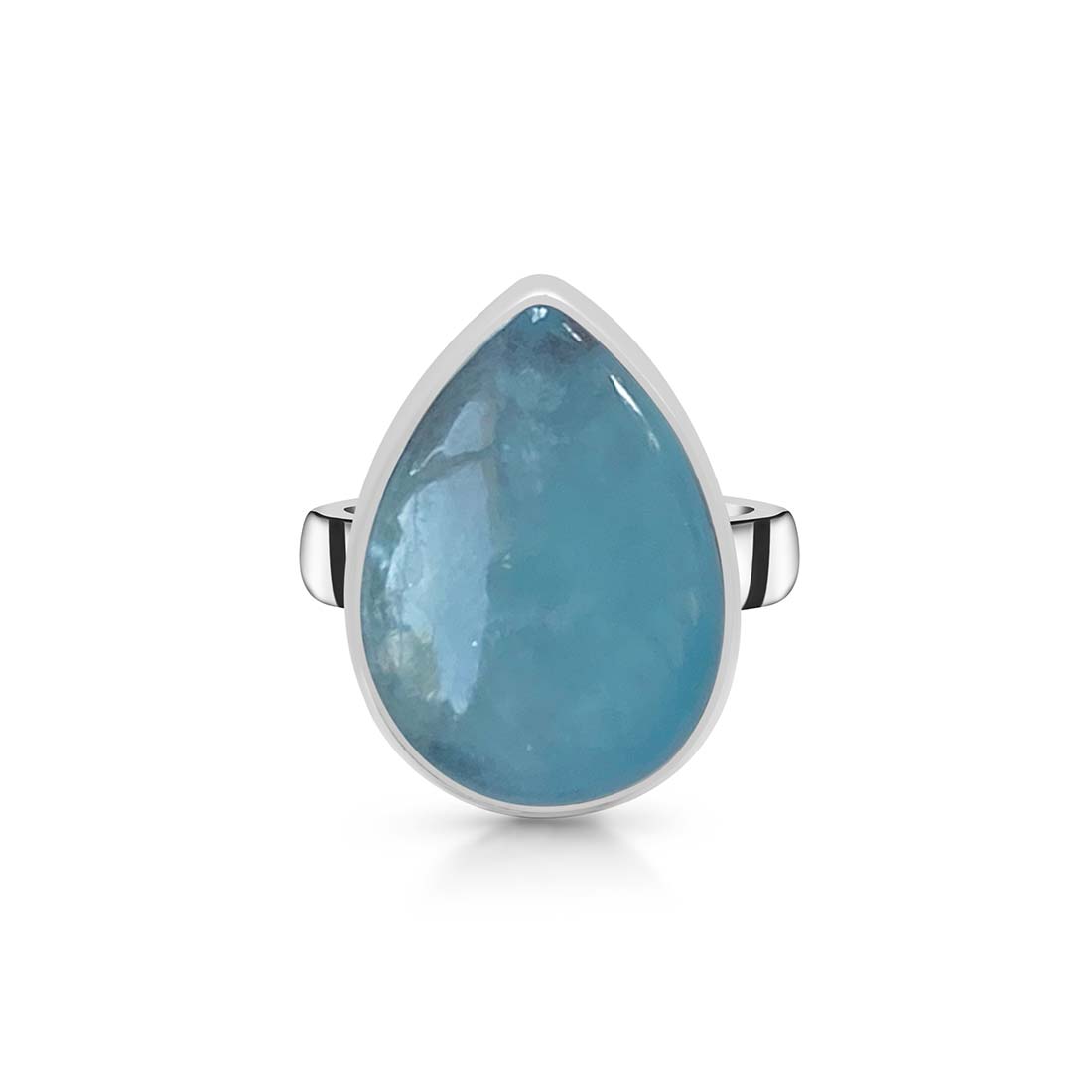 Aquamarine Adjustable Ring-(AQM-R-34)