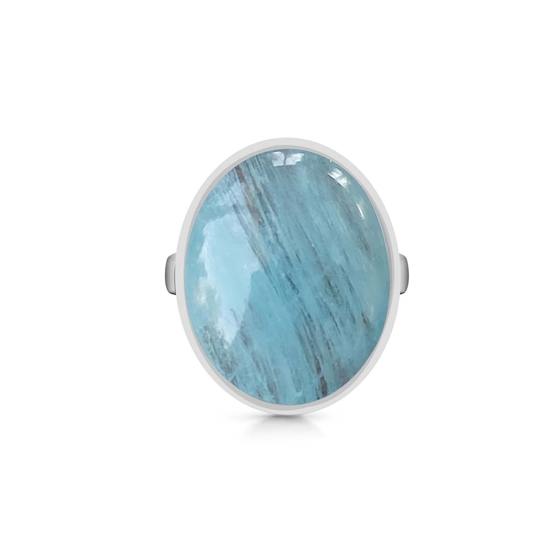 Aquamarine Adjustable Ring-(AQM-R-5)