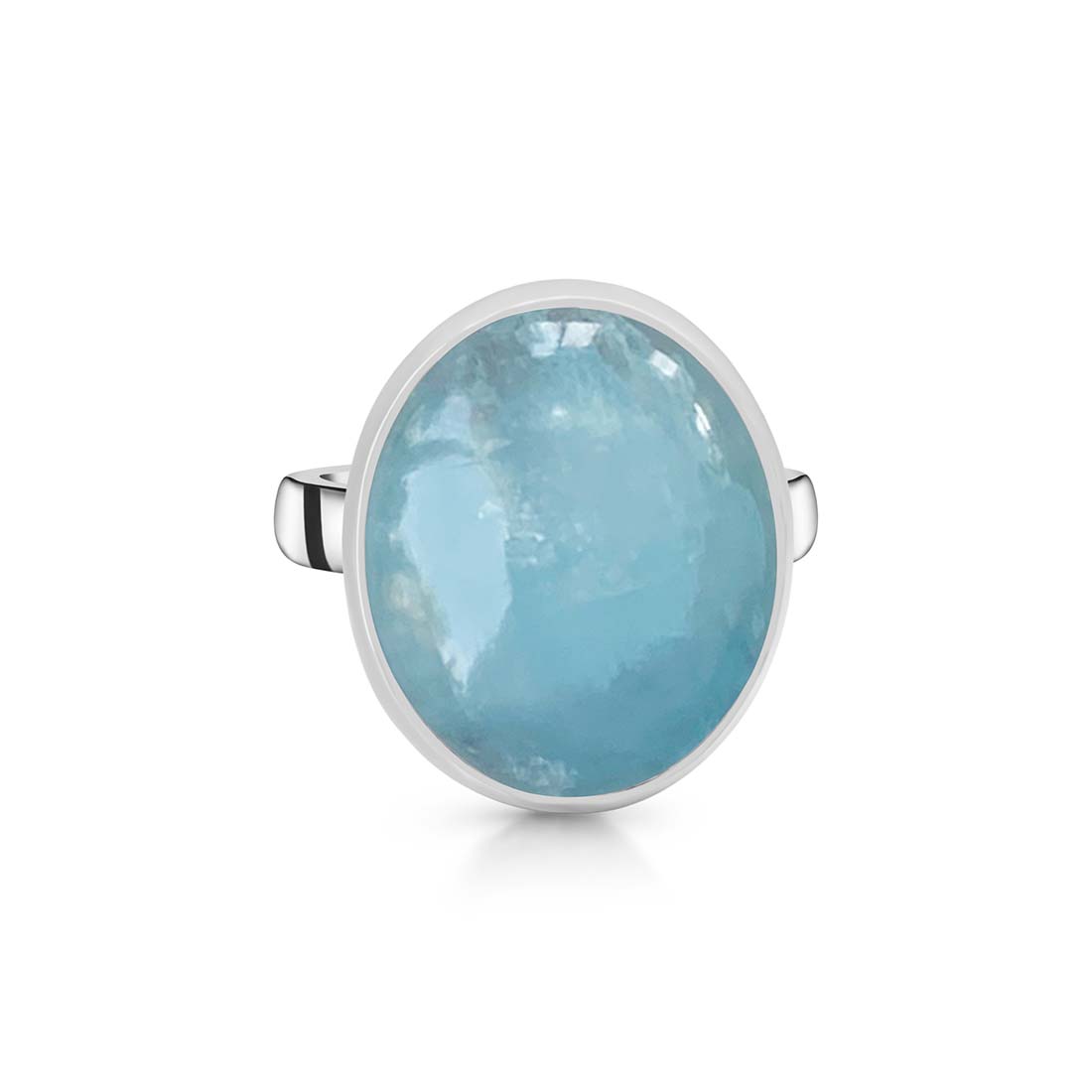 Aquamarine Adjustable Ring-(AQM-R-6)