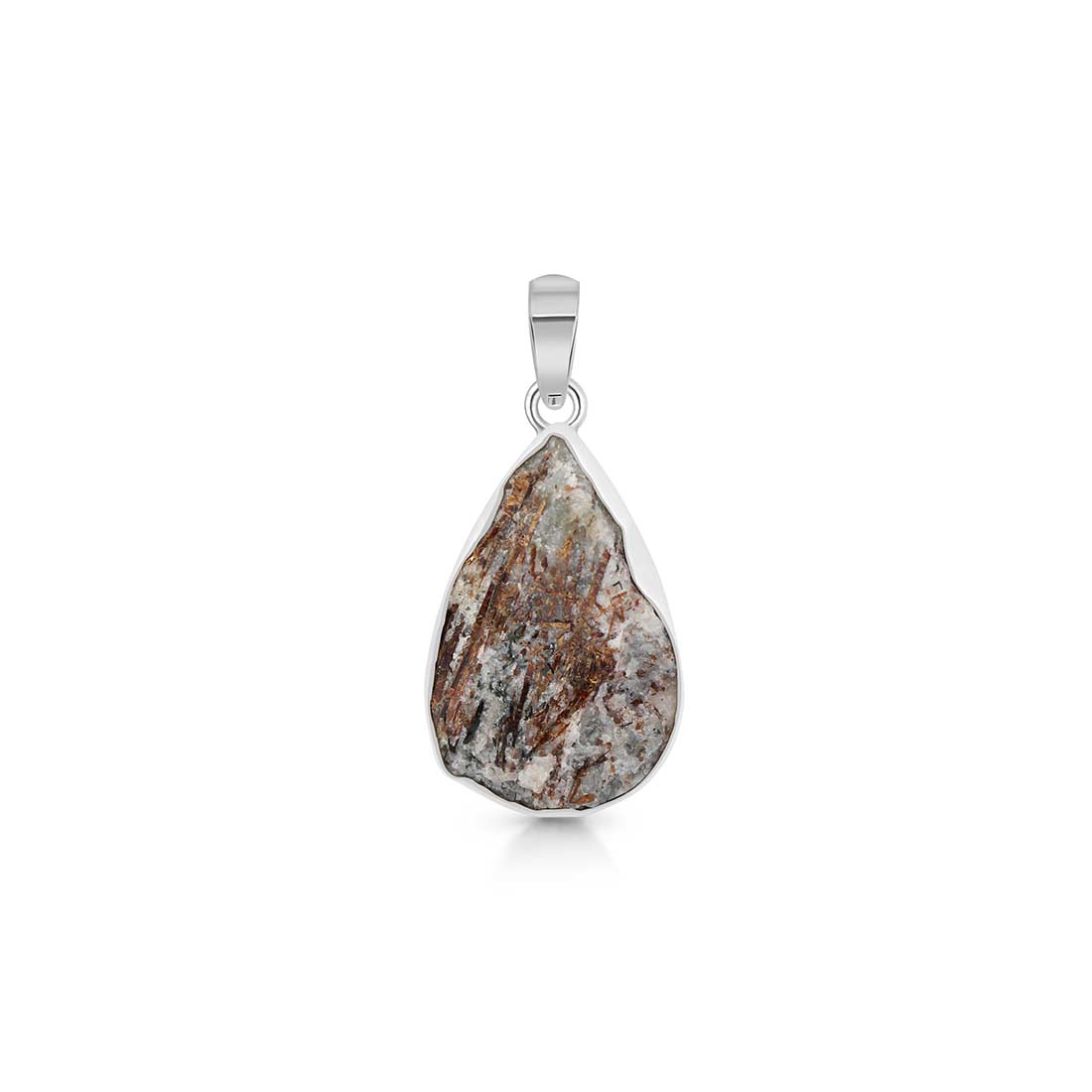 Astrophyllite Druzy Pendant-(AST-P-1.)