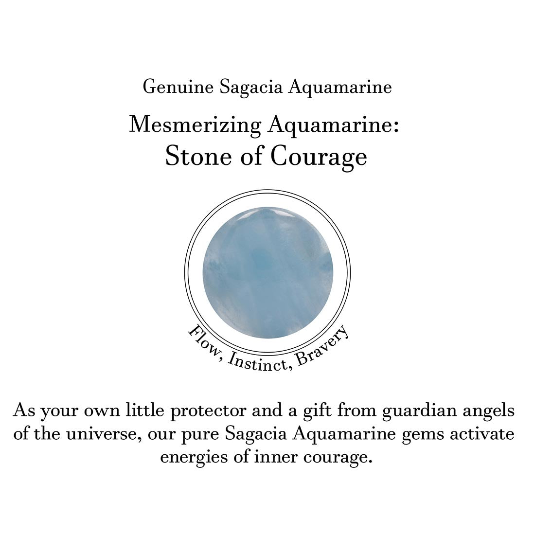 Aquamarine Adjustable Ring-(AQM-R-10)