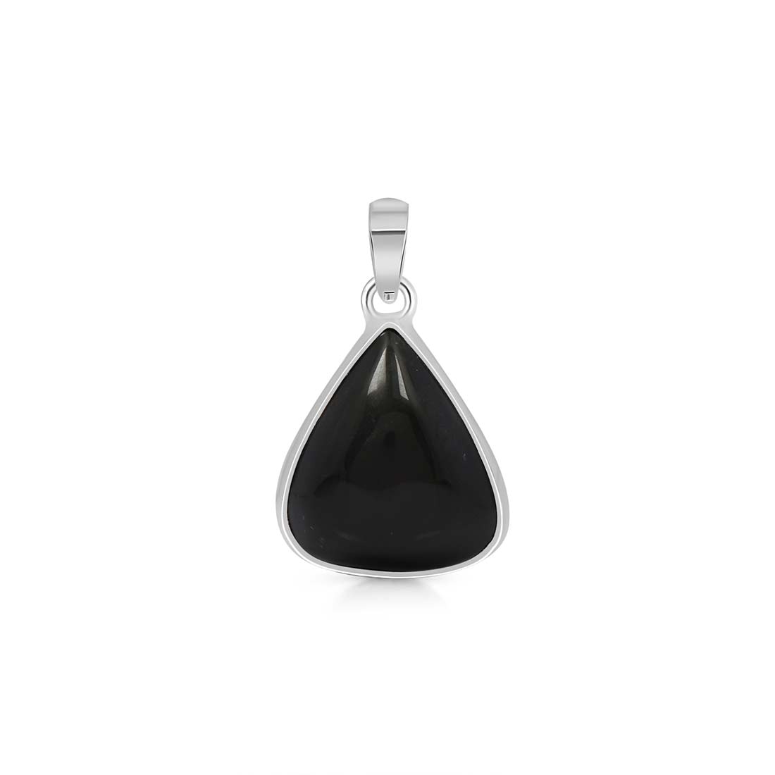 Black Obsidian Pendant-(BAO-P-1.)