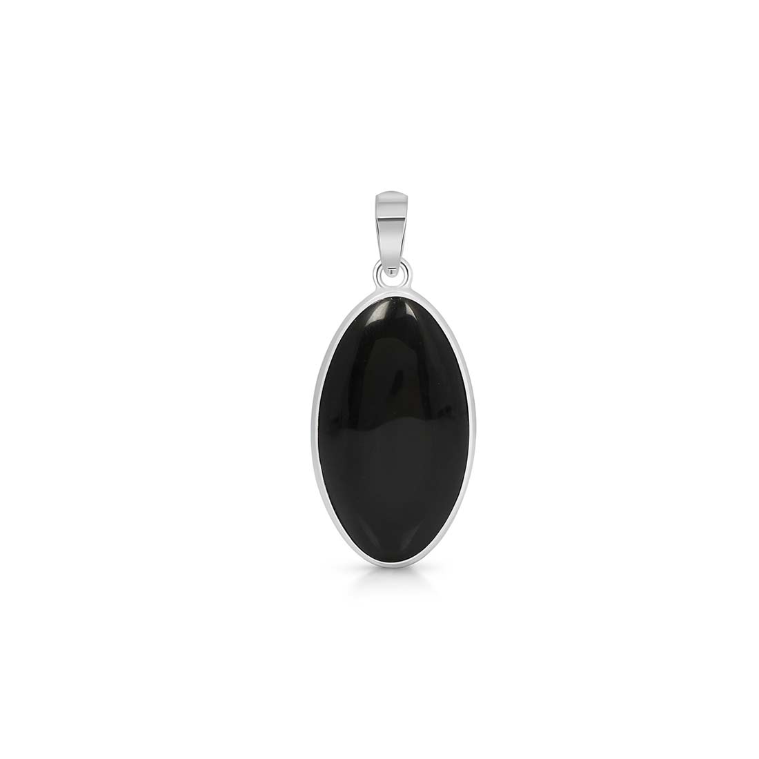 Black Obsidian Pendant-(BAO-P-12.)