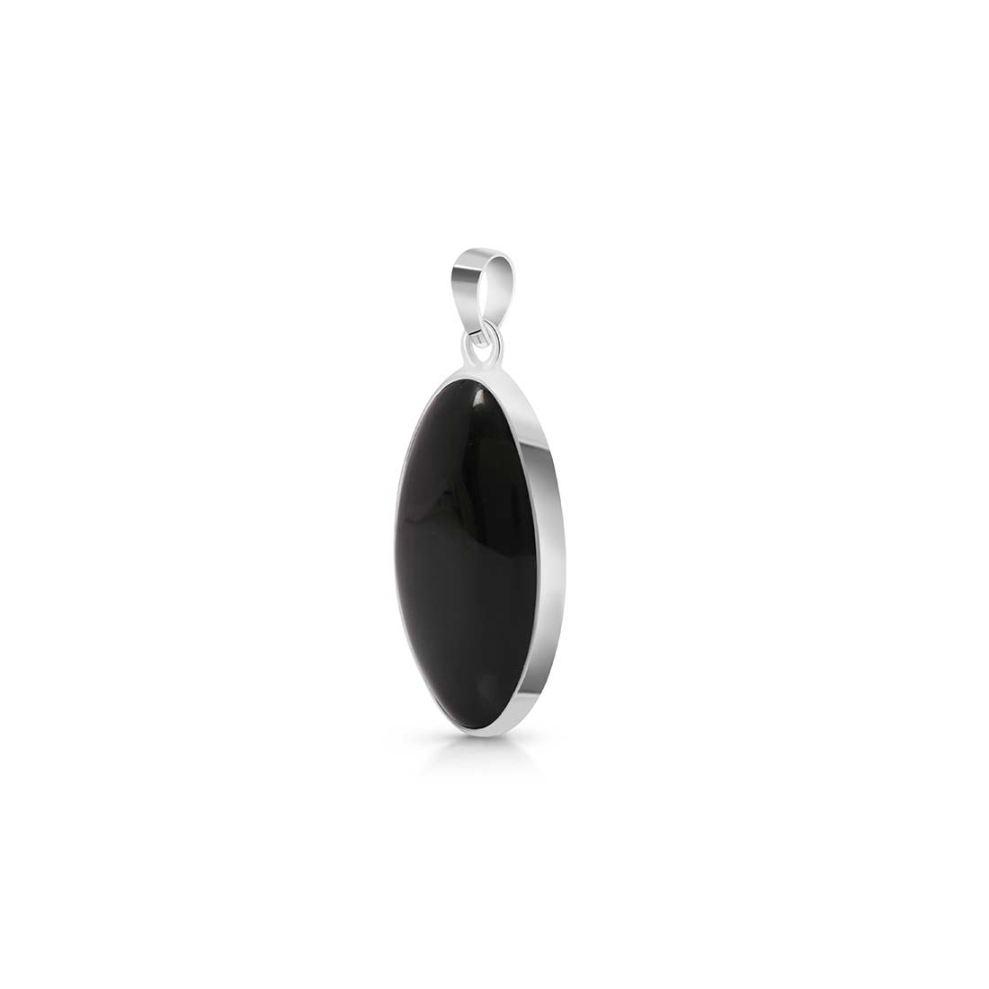 Black Obsidian Pendant-(BAO-P-12.)