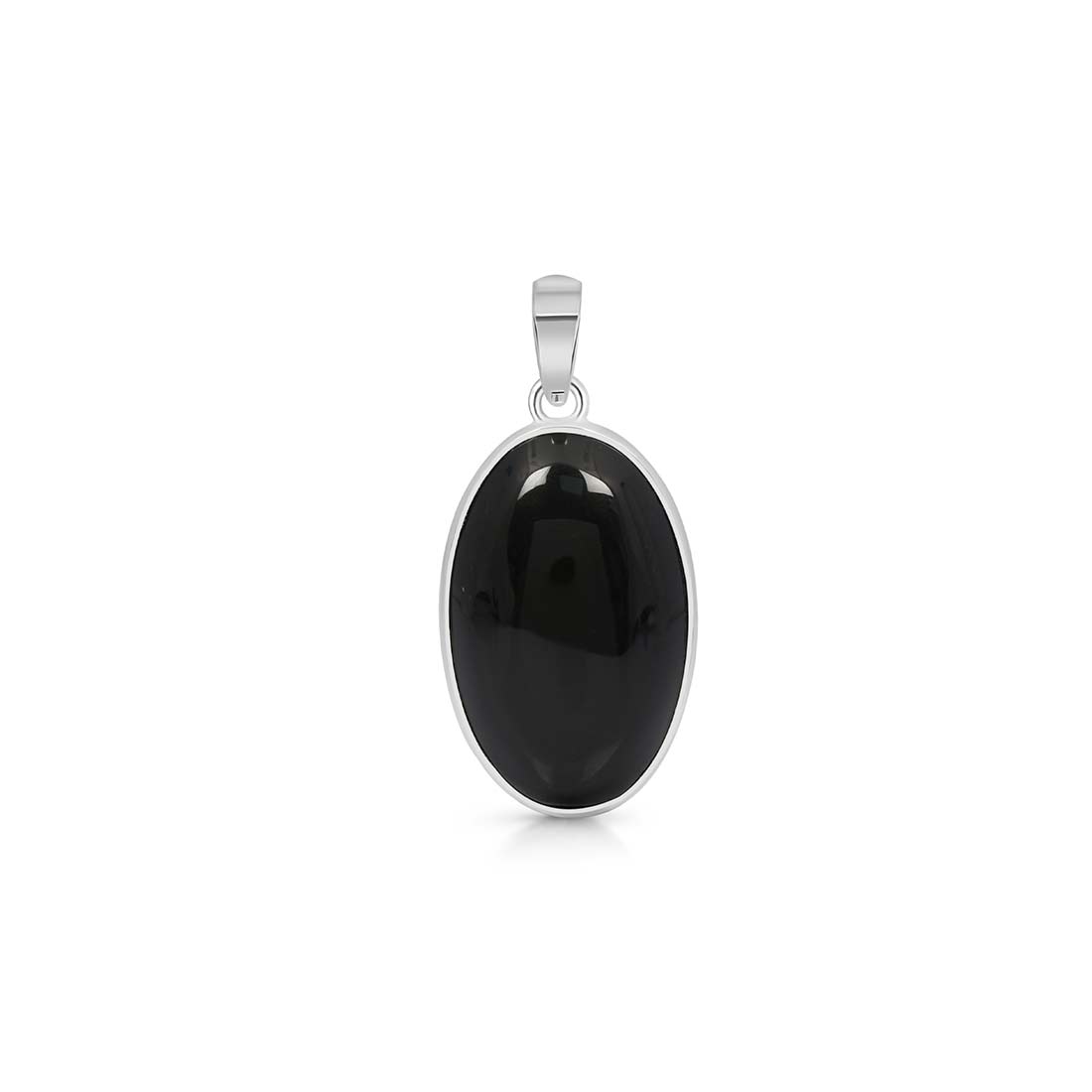 Black Obsidian Pendant-(BAO-P-13.)