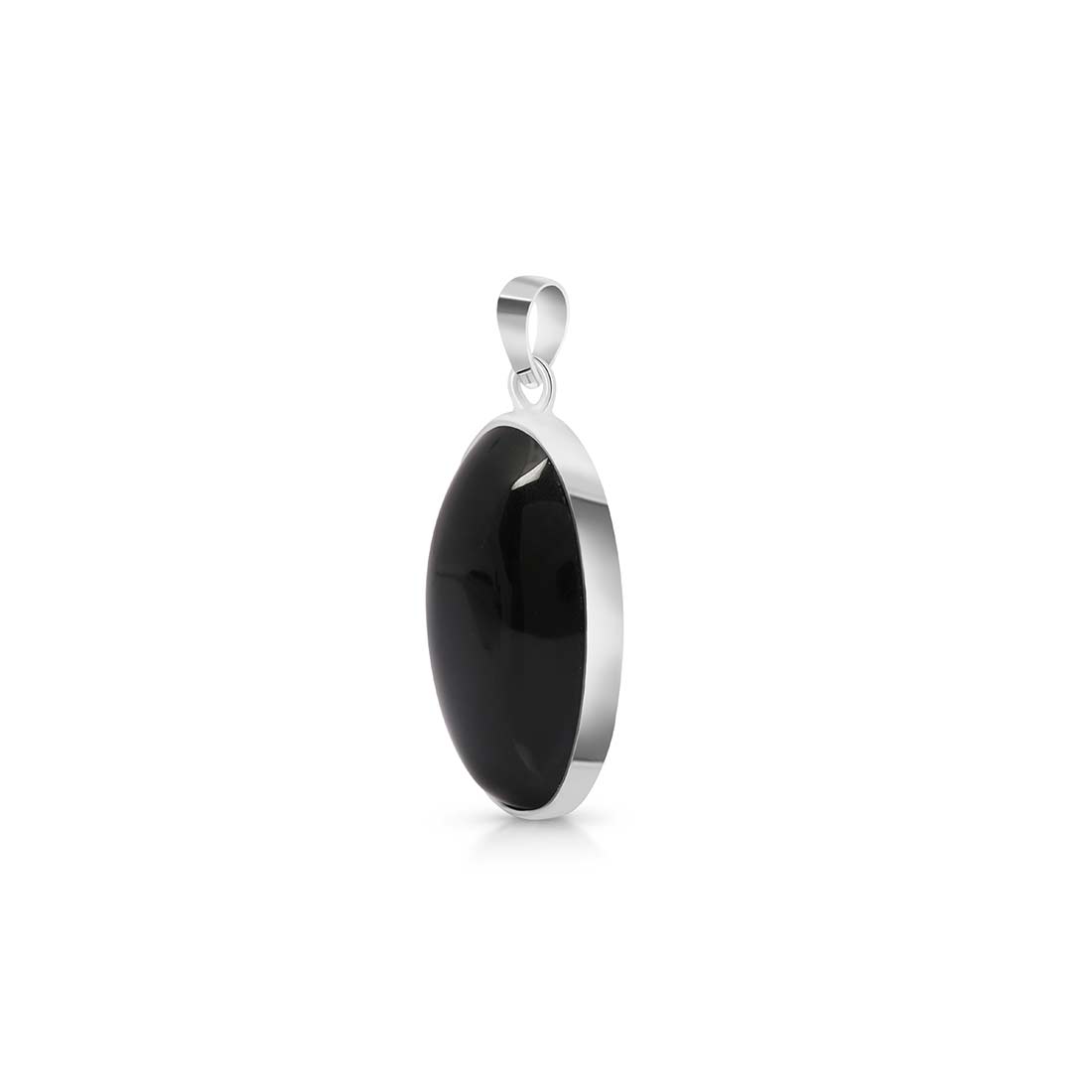 Black Obsidian Pendant-(BAO-P-13.)