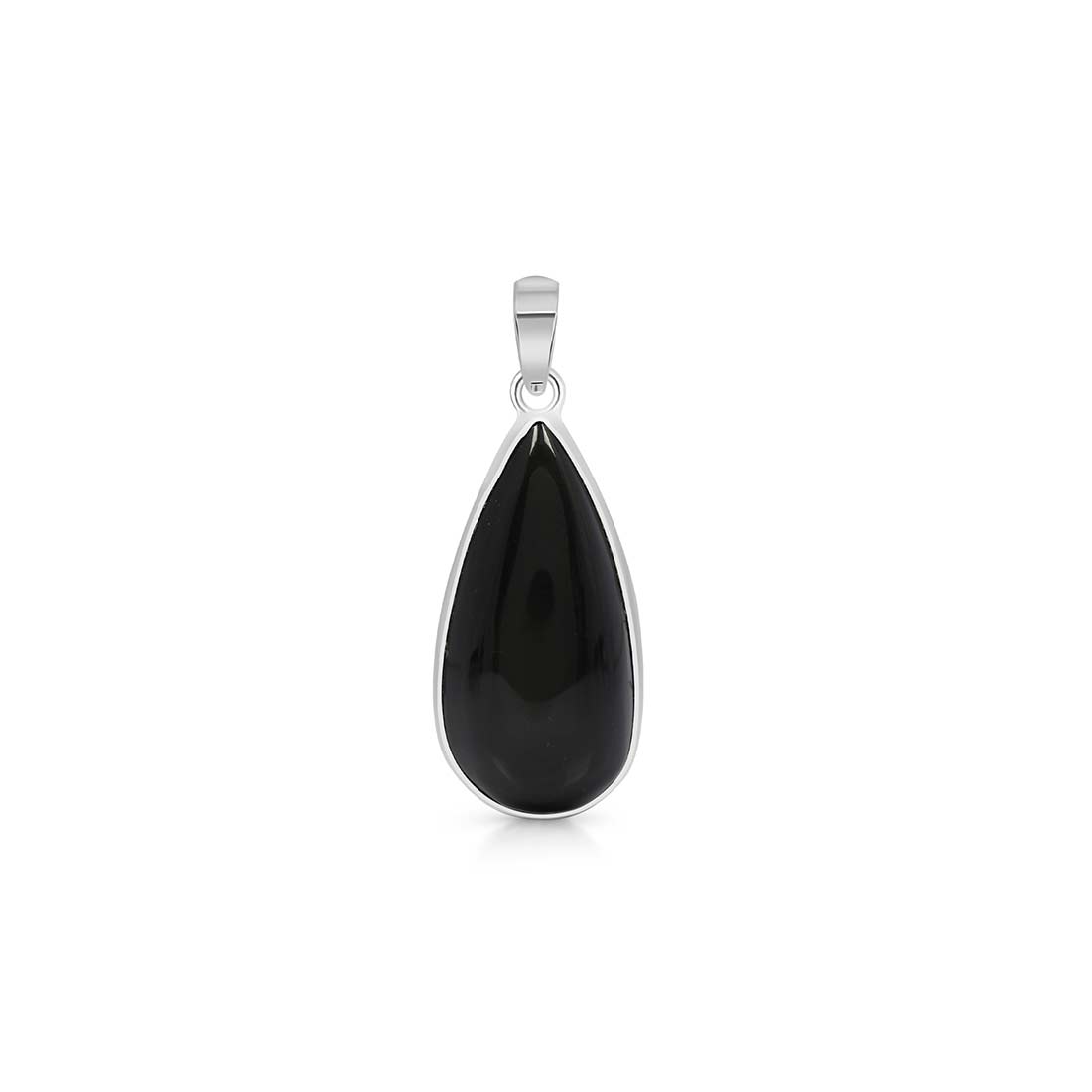 Black Obsidian Pendant-(BAO-P-14.)