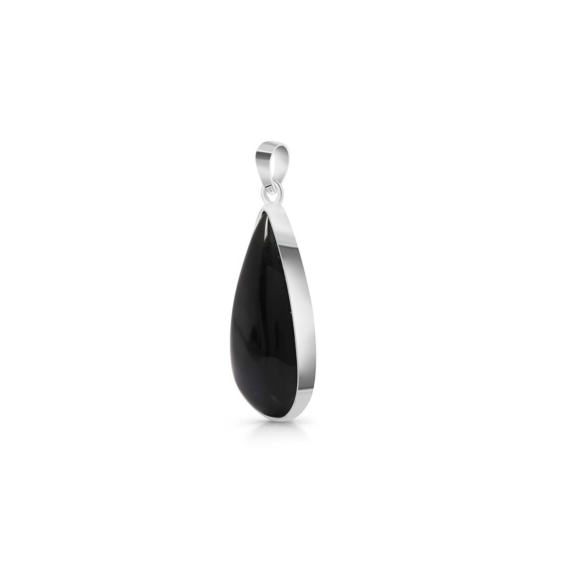 Black Obsidian Pendant-(BAO-P-14.)