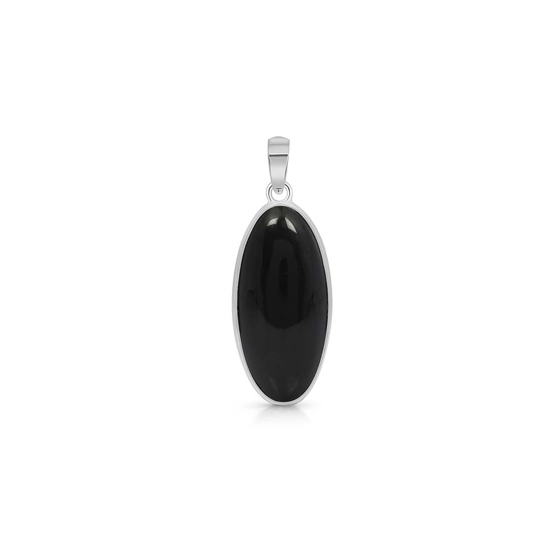 Black Obsidian Pendant-(BAO-P-15.)