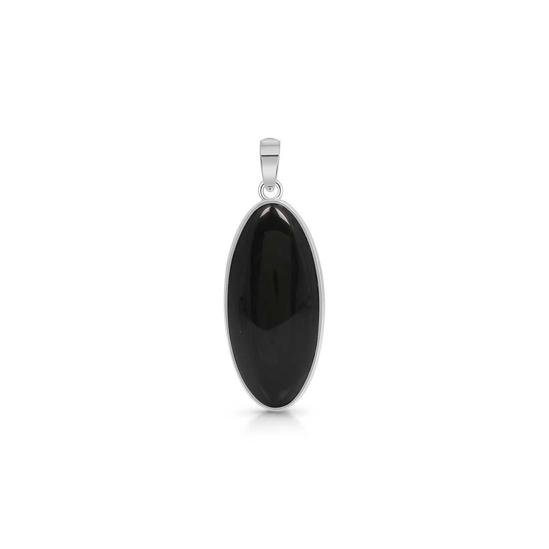 Black Obsidian Pendant-(BAO-P-19.)