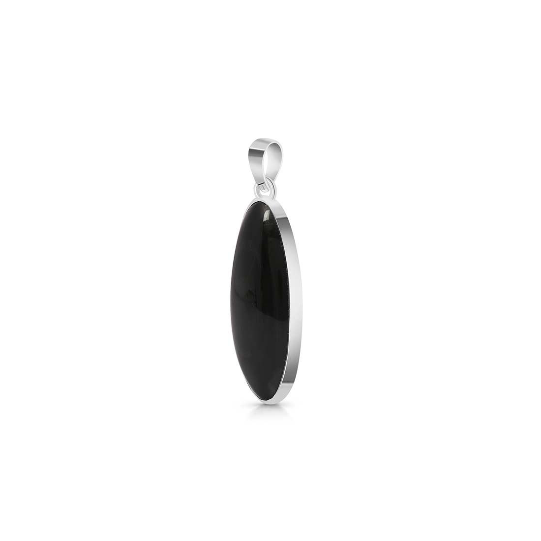 Black Obsidian Pendant-(BAO-P-19.)