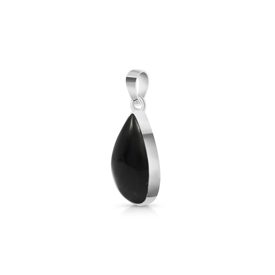 Black Obsidian Pendant-(BAO-P-2.)