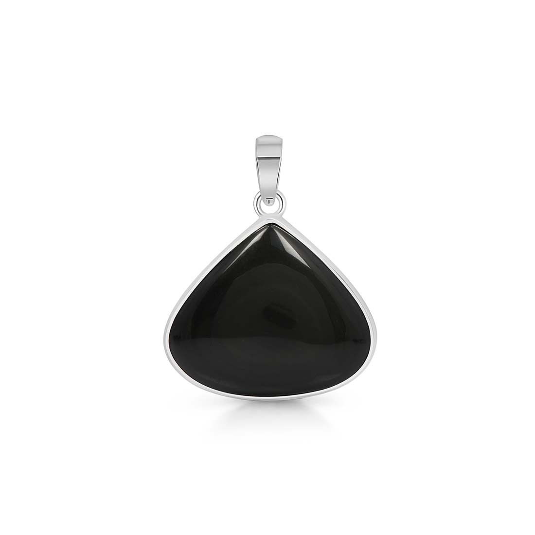 Black Obsidian Pendant-(BAO-P-21.)