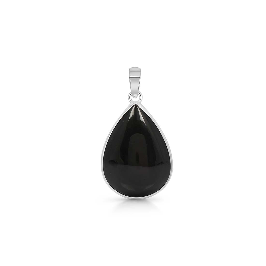 Black Obsidian Pendant-(BAO-P-23.)