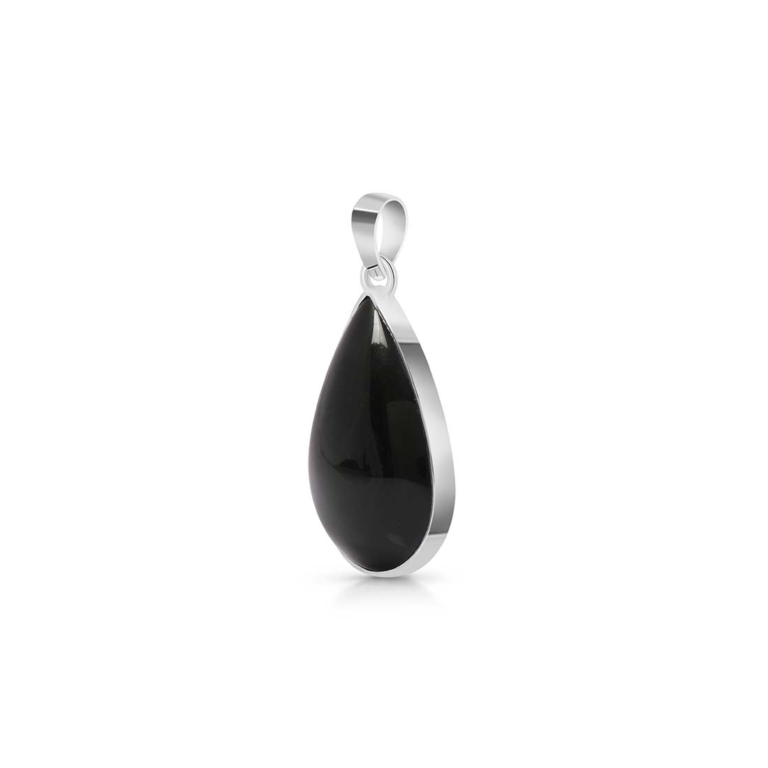 Black Obsidian Pendant-(BAO-P-23.)