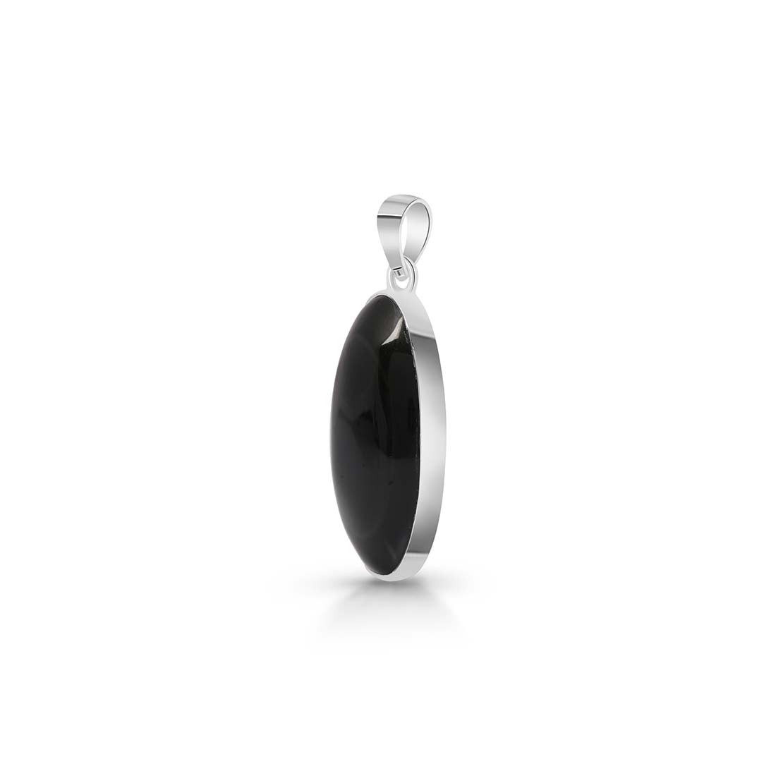 Black Obsidian Pendant-(BAO-P-26.)