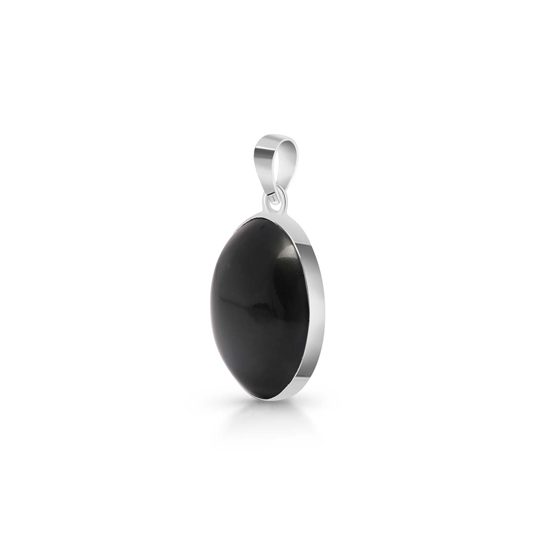 Black Obsidian Pendant-(BAO-P-27.)