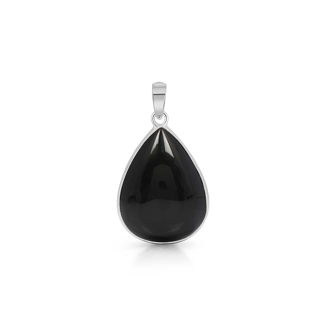 Black Obsidian Pendant-(BAO-P-28.)