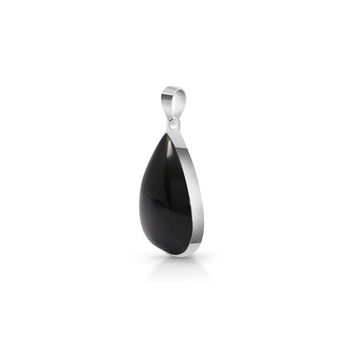 Black Obsidian Pendant-(BAO-P-28.)