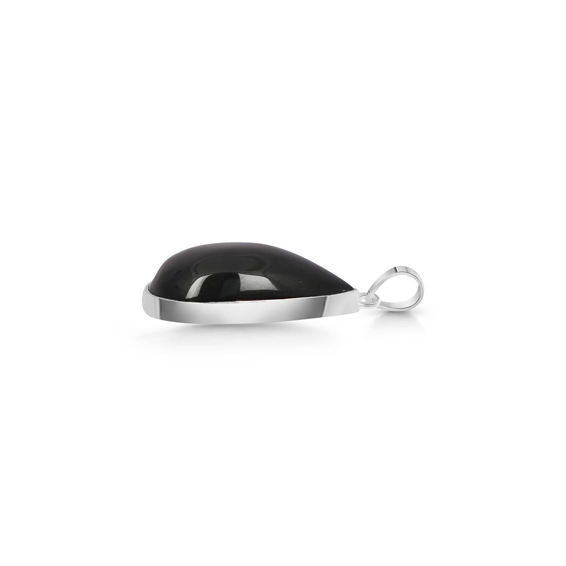 Black Obsidian Pendant-(BAO-P-28.)