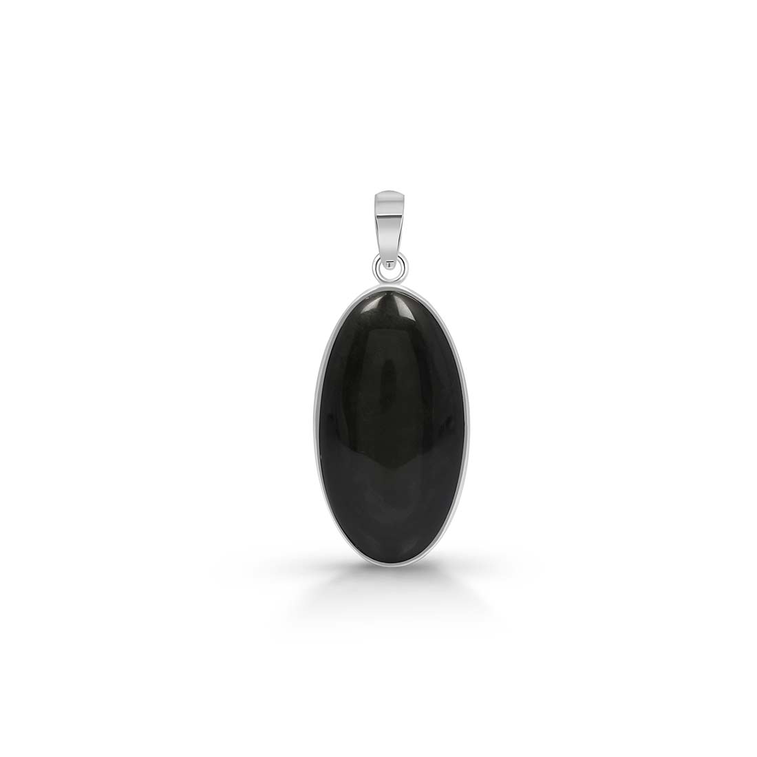 Black Obsidian Pendant-(BAO-P-29.)