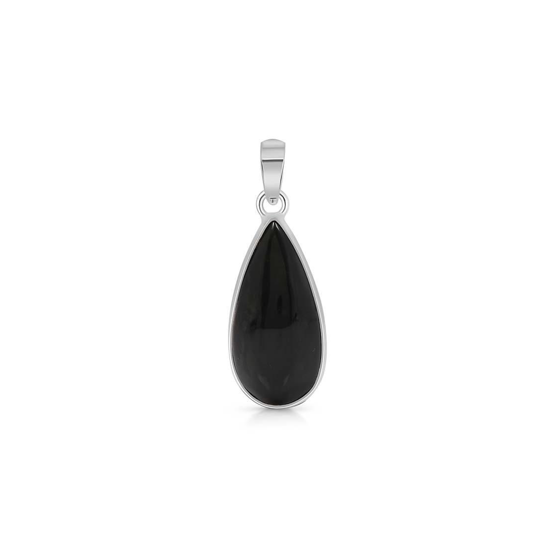 Black Obsidian Pendant-(BAO-P-3.)