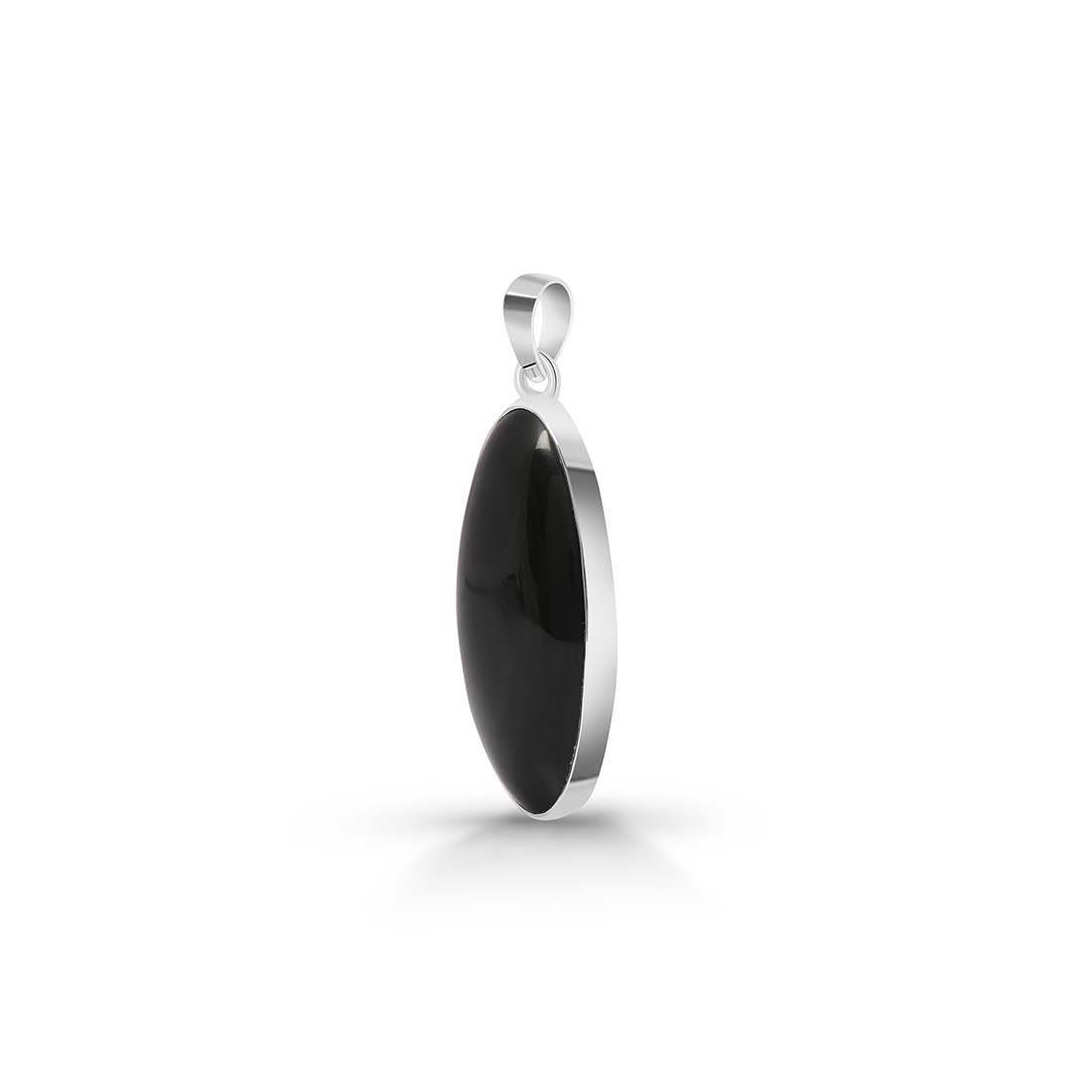 Black Obsidian Pendant-(BAO-P-30.)