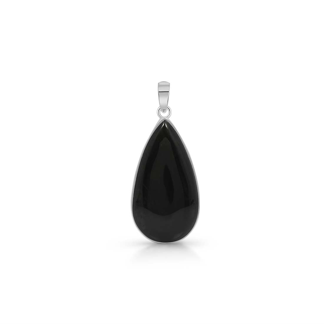 Black Obsidian Pendant-(BAO-P-31.)