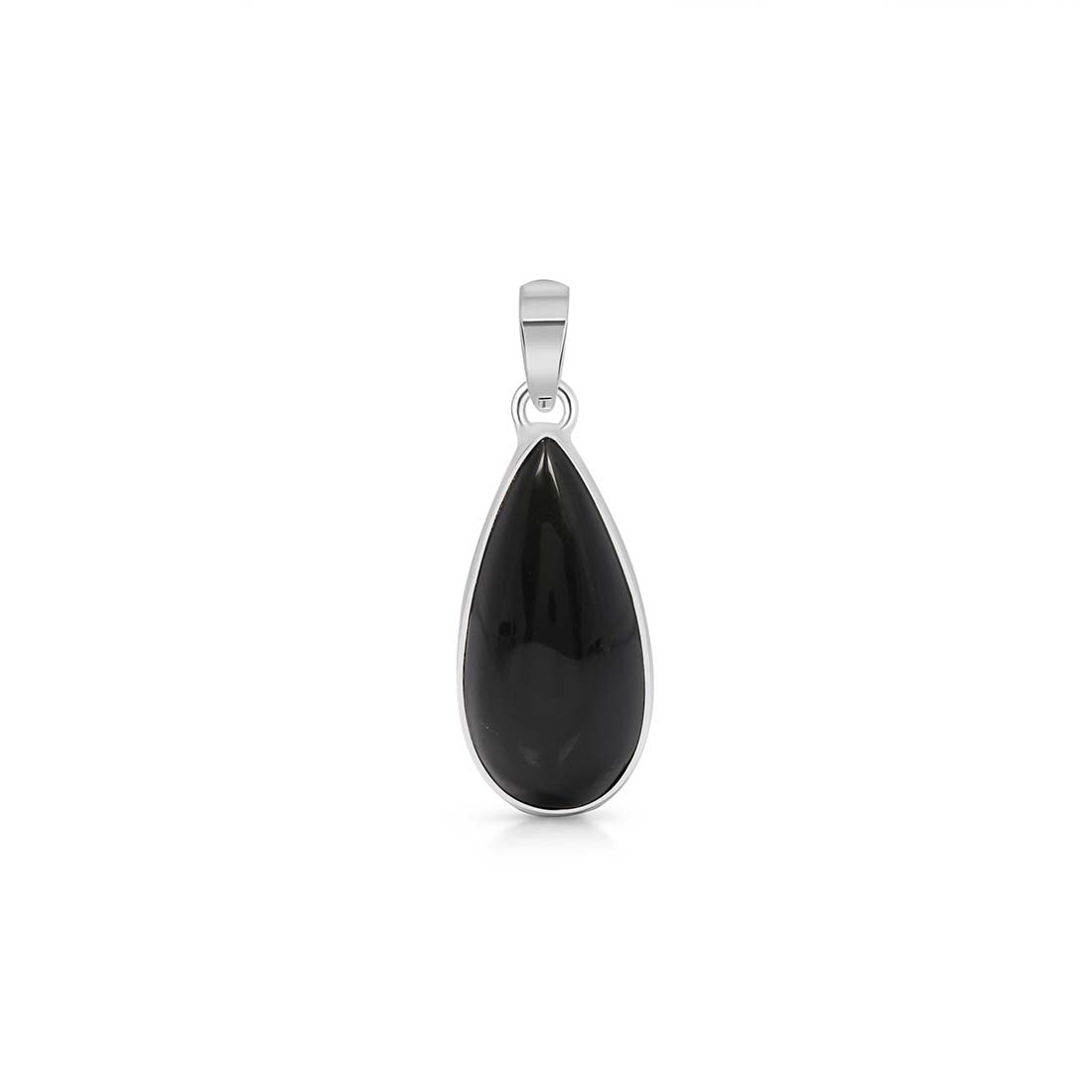 Black Obsidian Pendant-(BAO-P-5.)