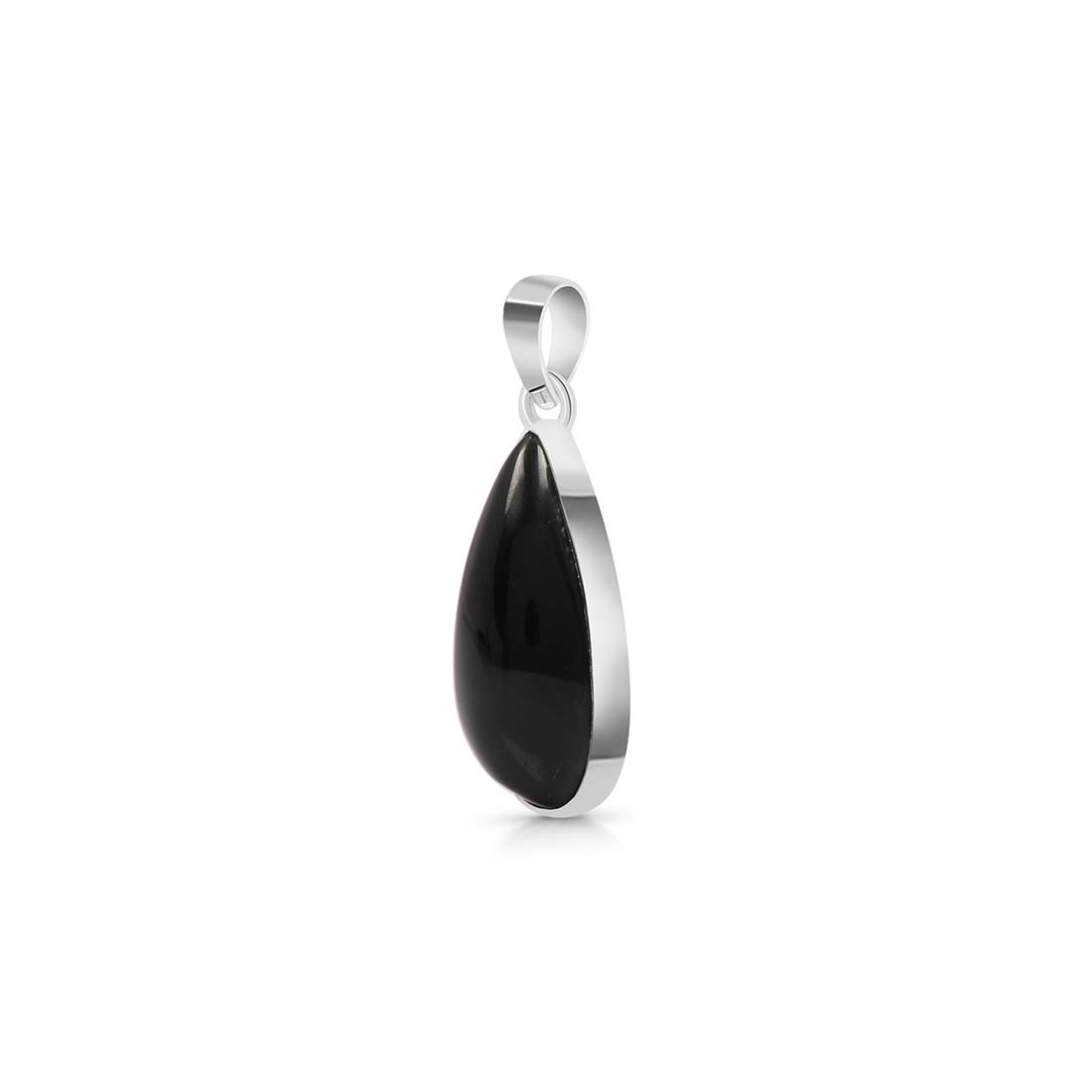 Black Obsidian Pendant-(BAO-P-5.)