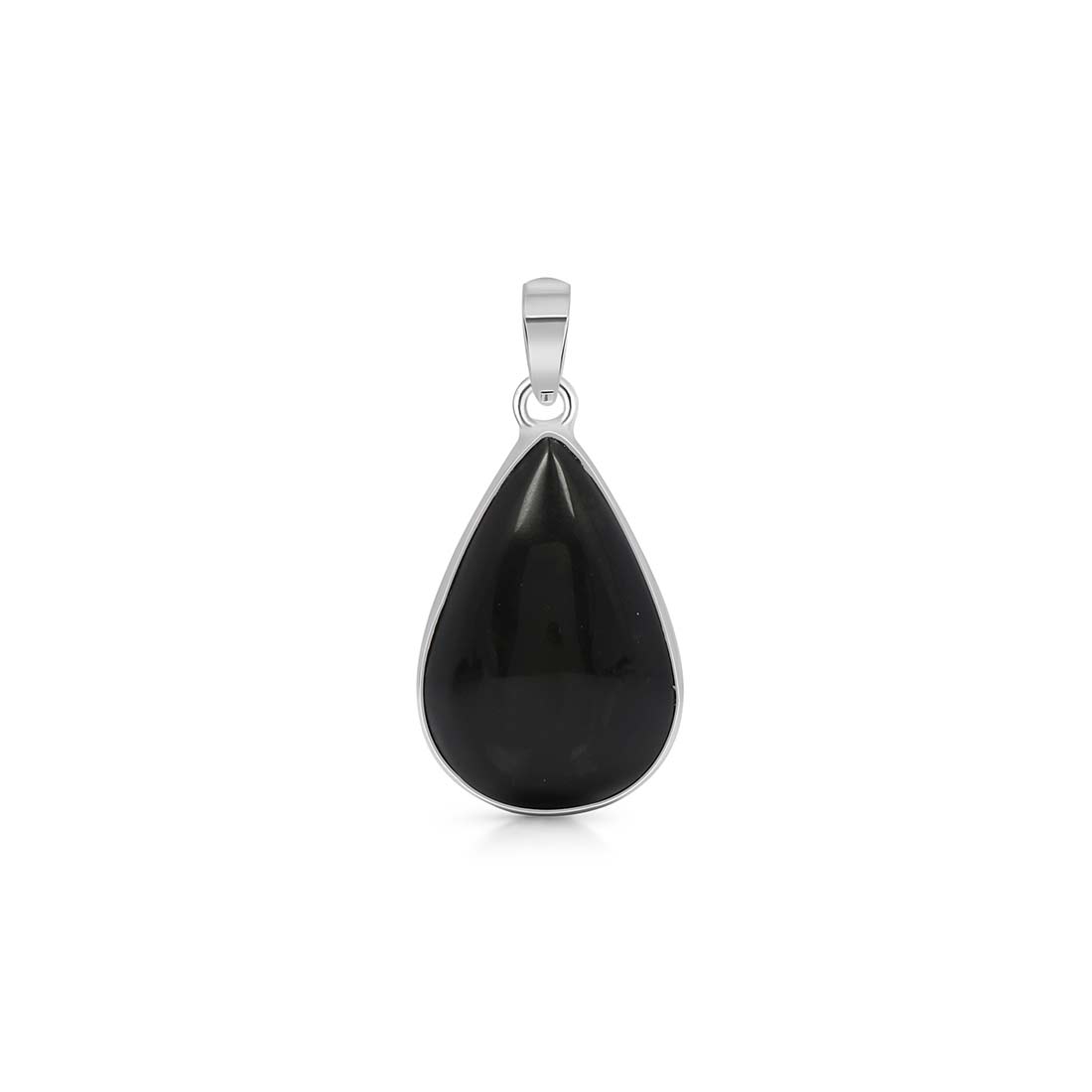 Black Obsidian Pendant-(BAO-P-6.)