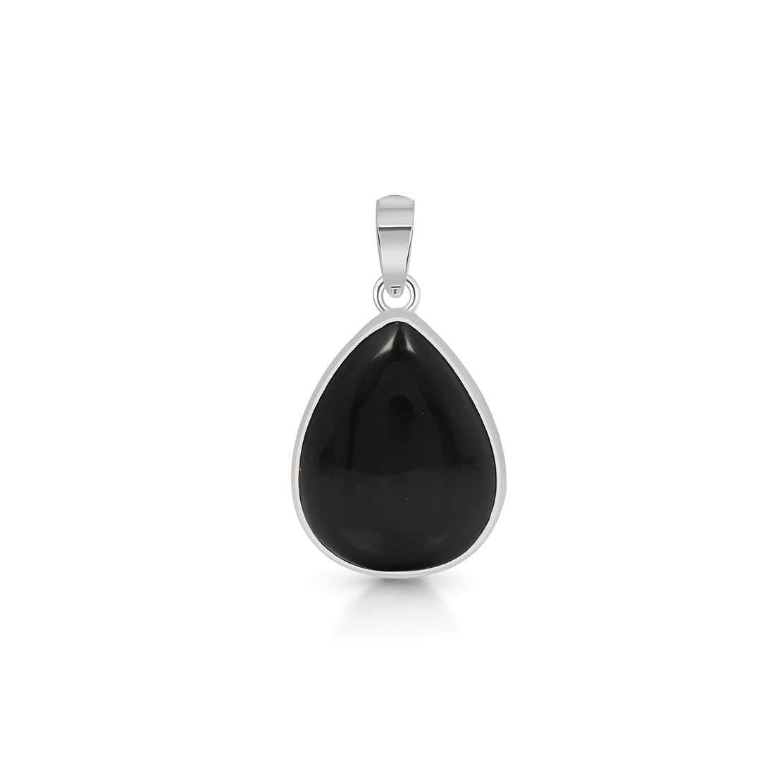 Black Obsidian Pendant-(BAO-P-7.)