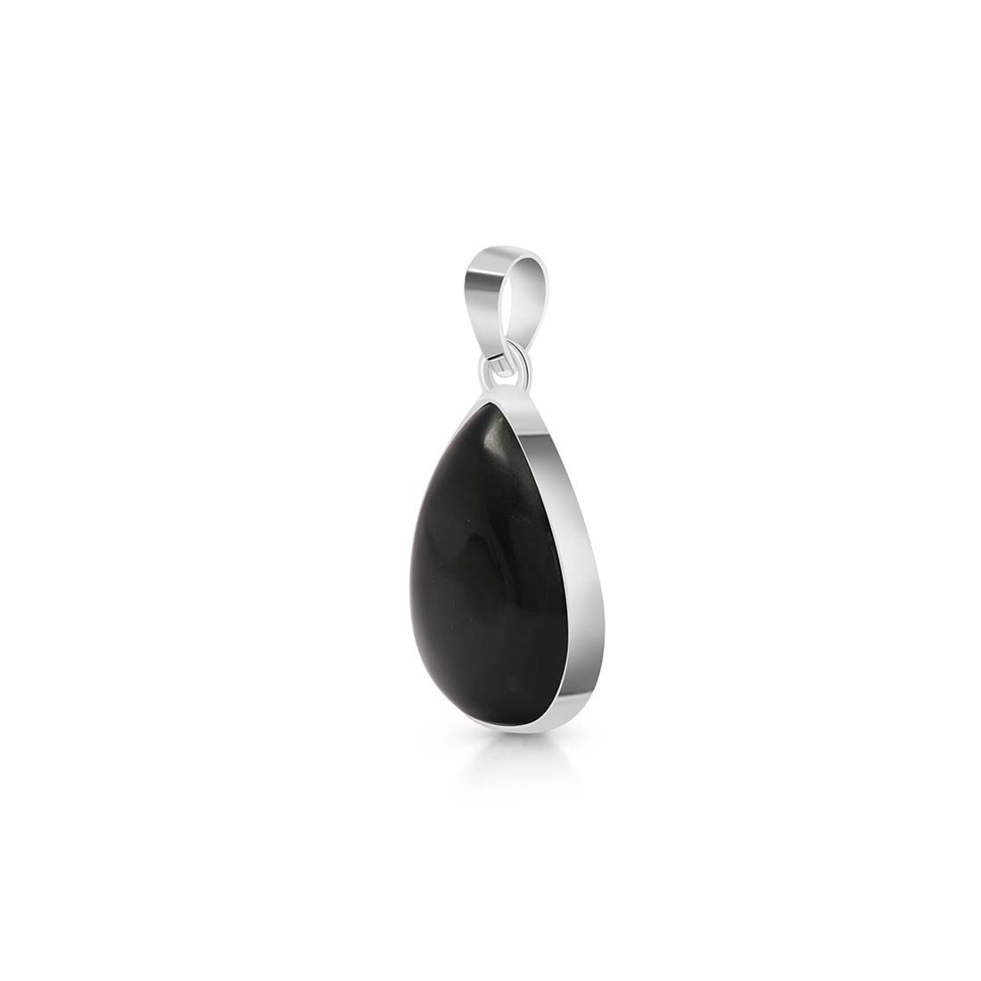 Black Obsidian Pendant-(BAO-P-7.)