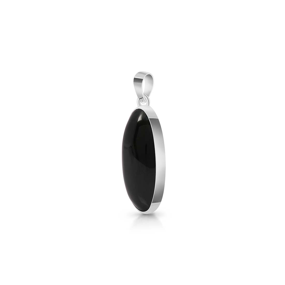 Black Obsidian Pendant-(BAO-P-8.)