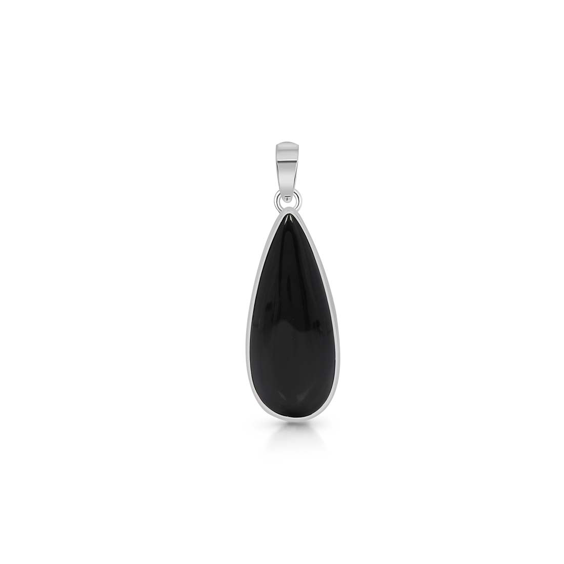 Black Obsidian Pendant-(BAO-P-9.)