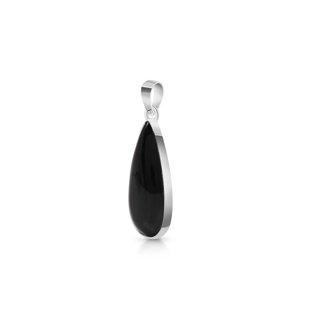 Black Obsidian Pendant-(BAO-P-9.)