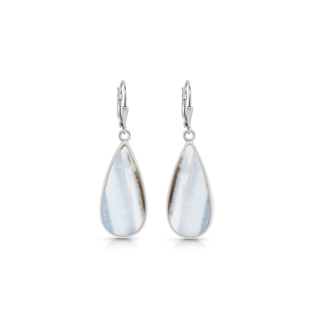 Blue Opal Earring-(BLO-E-10.)