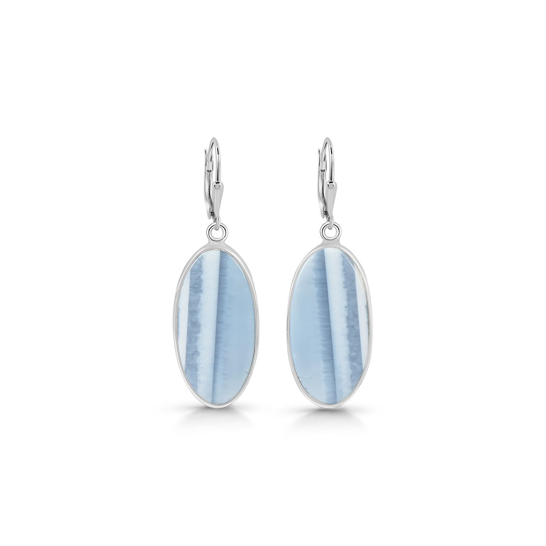 Blue Opal Earring-(BLO-E-13.)