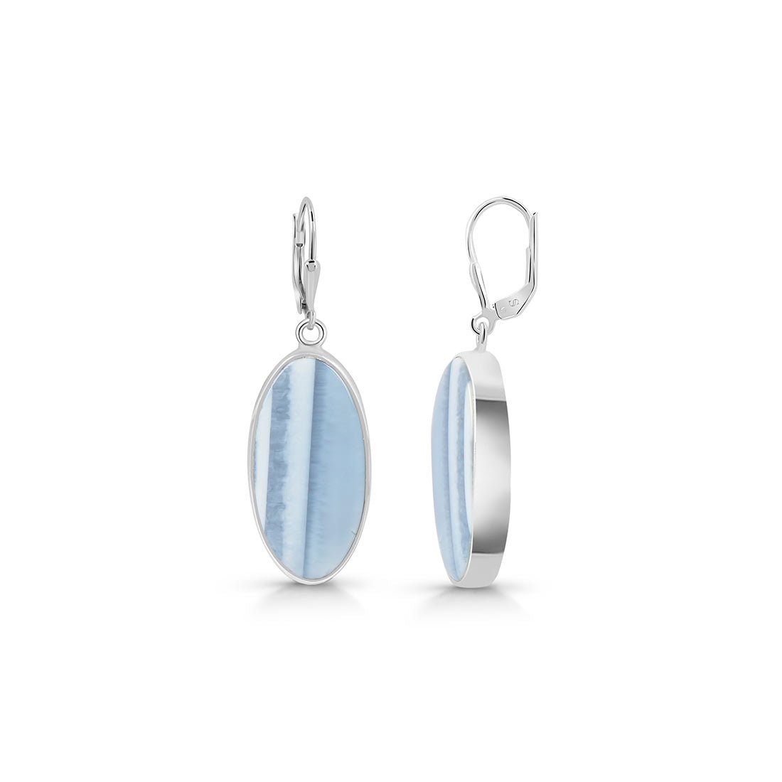 Blue Opal Earring-(BLO-E-13.)