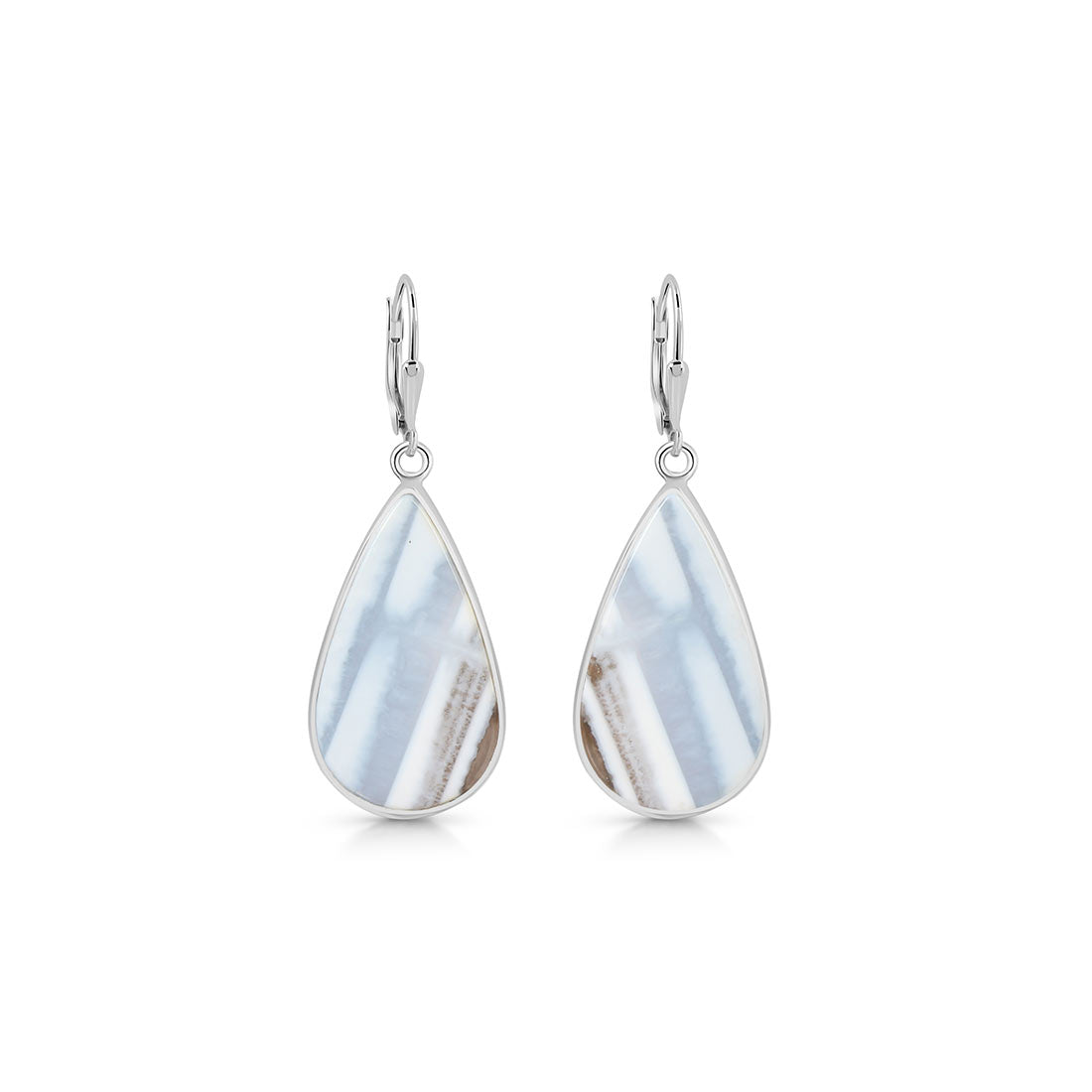 Blue Opal Earring-(BLO-E-19.)