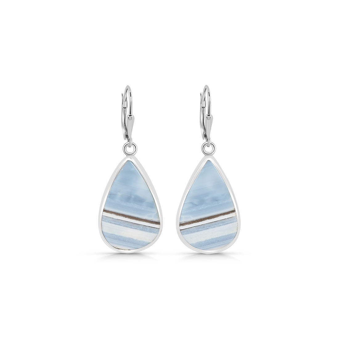 Blue Opal Earring-(BLO-E-2.)