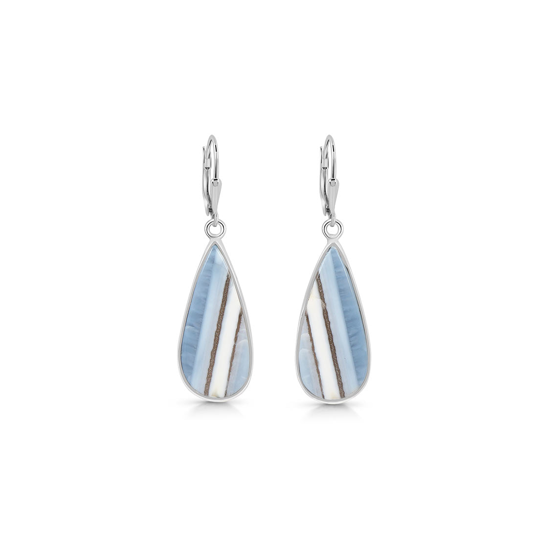 Blue Opal Earring-(BLO-E-7.)