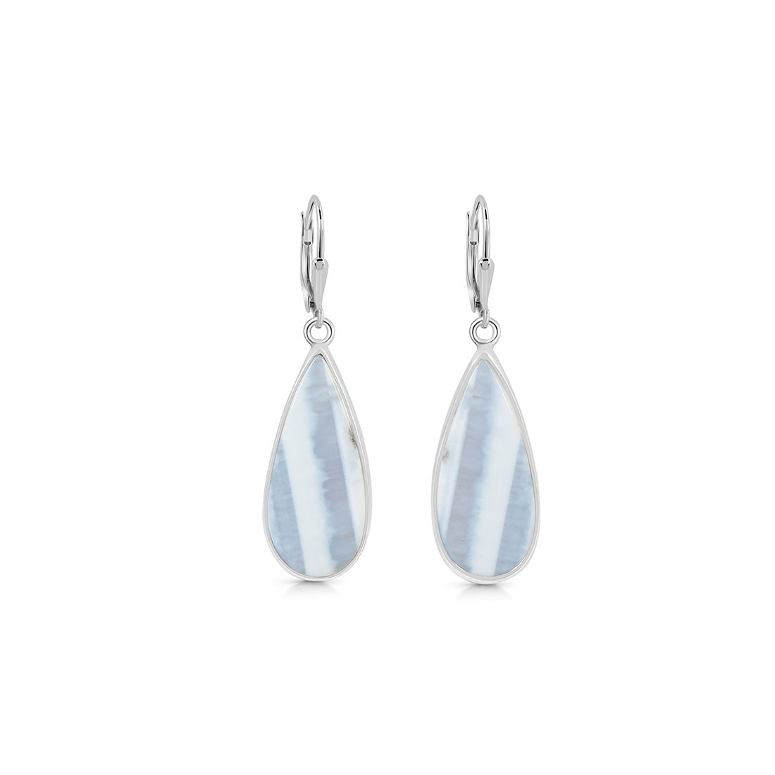 Blue Opal Earring-(BLO-E-8.)