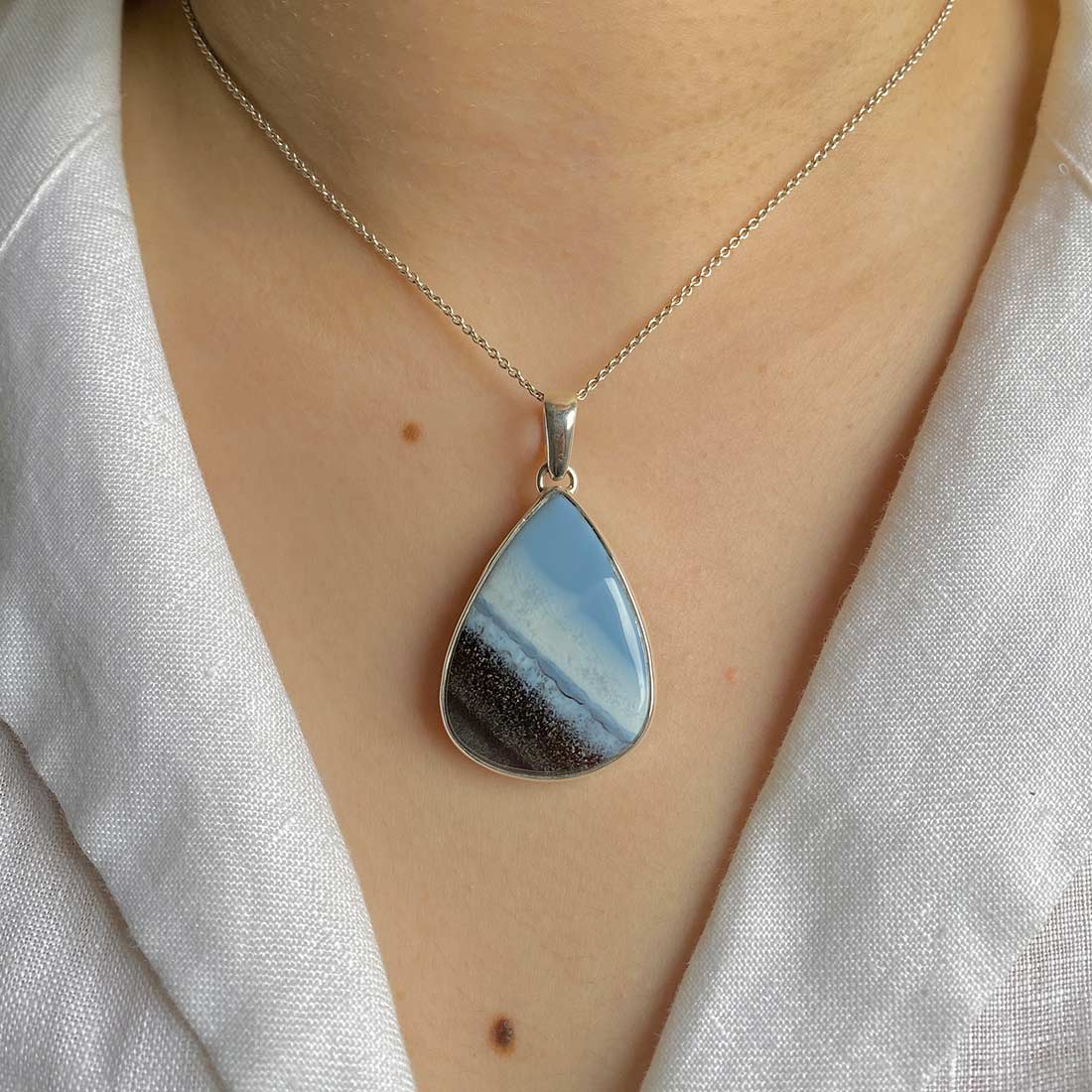 Blue Opal Pendant-(BLO-P-16.)